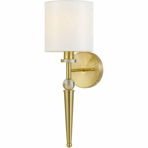 Af Lighting Merritt Wall Sconce, Gold 9139-1W